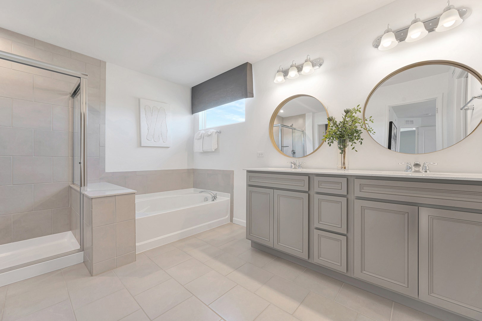 12426 Conneely Court, Lemont, IL 60439 OWNERS ENSUITE BATH WITH DOUBLE BOWL VANITY