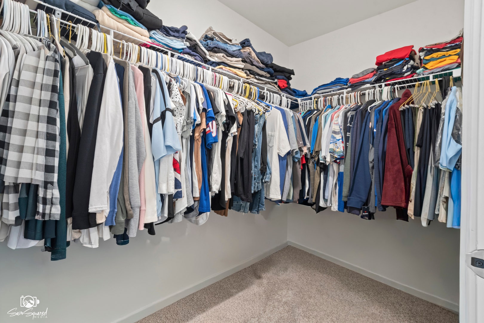 Master walk in closet