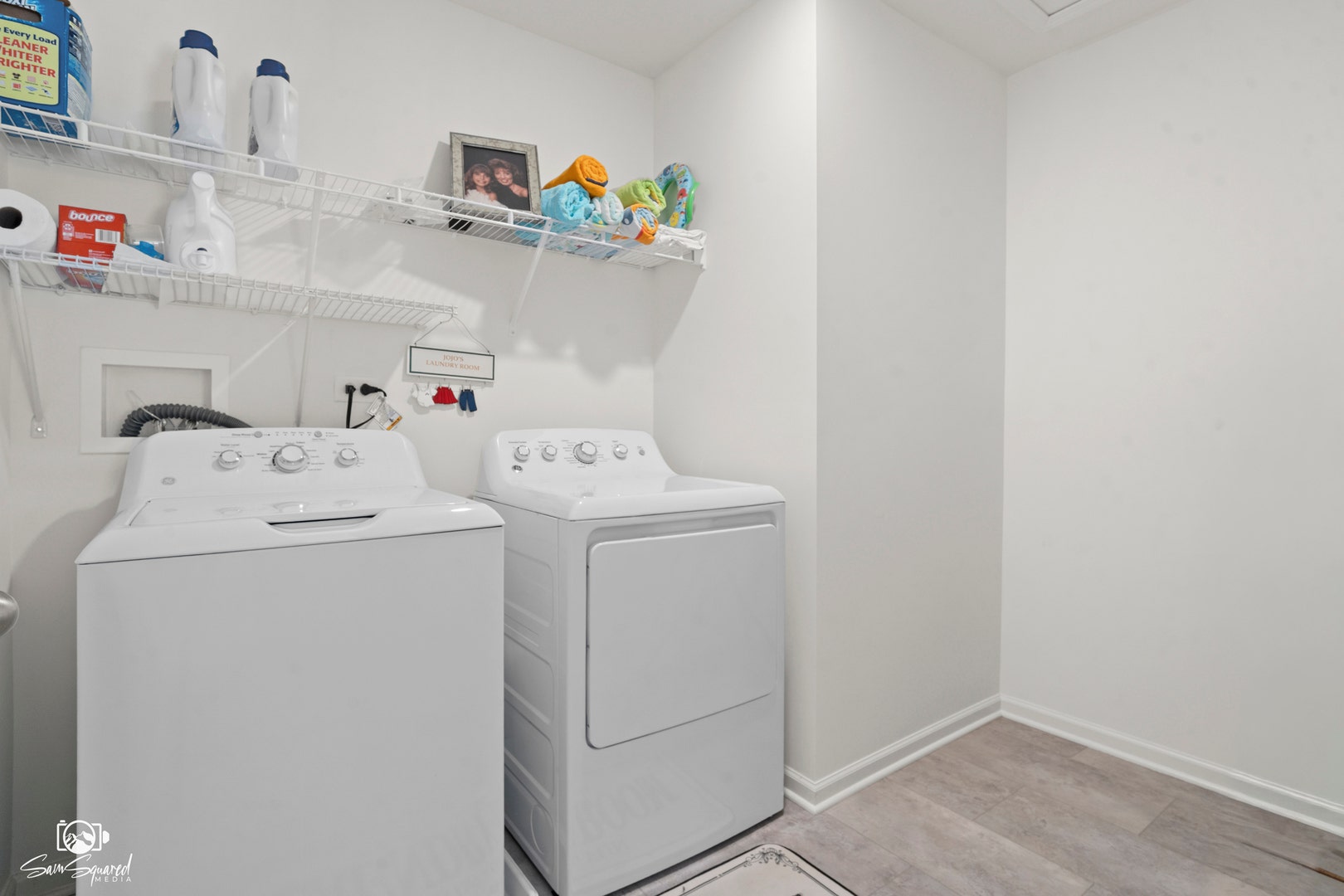 2nd level laundry room
