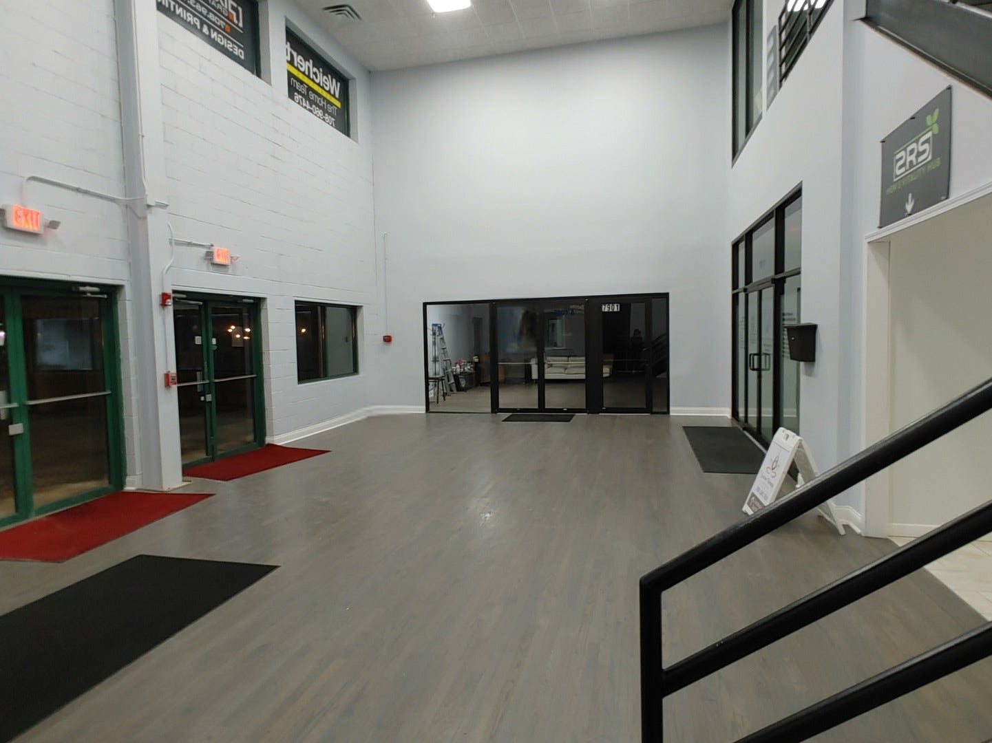 Main Lobby Entrance Looking at Suite