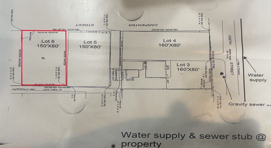 Property photo for Lot 6 19W720 109th Street, Lemont, IL