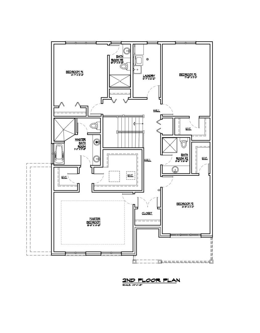 5535 Brookbank Road, Downers Grove, IL 60515 2nd Floor Plan