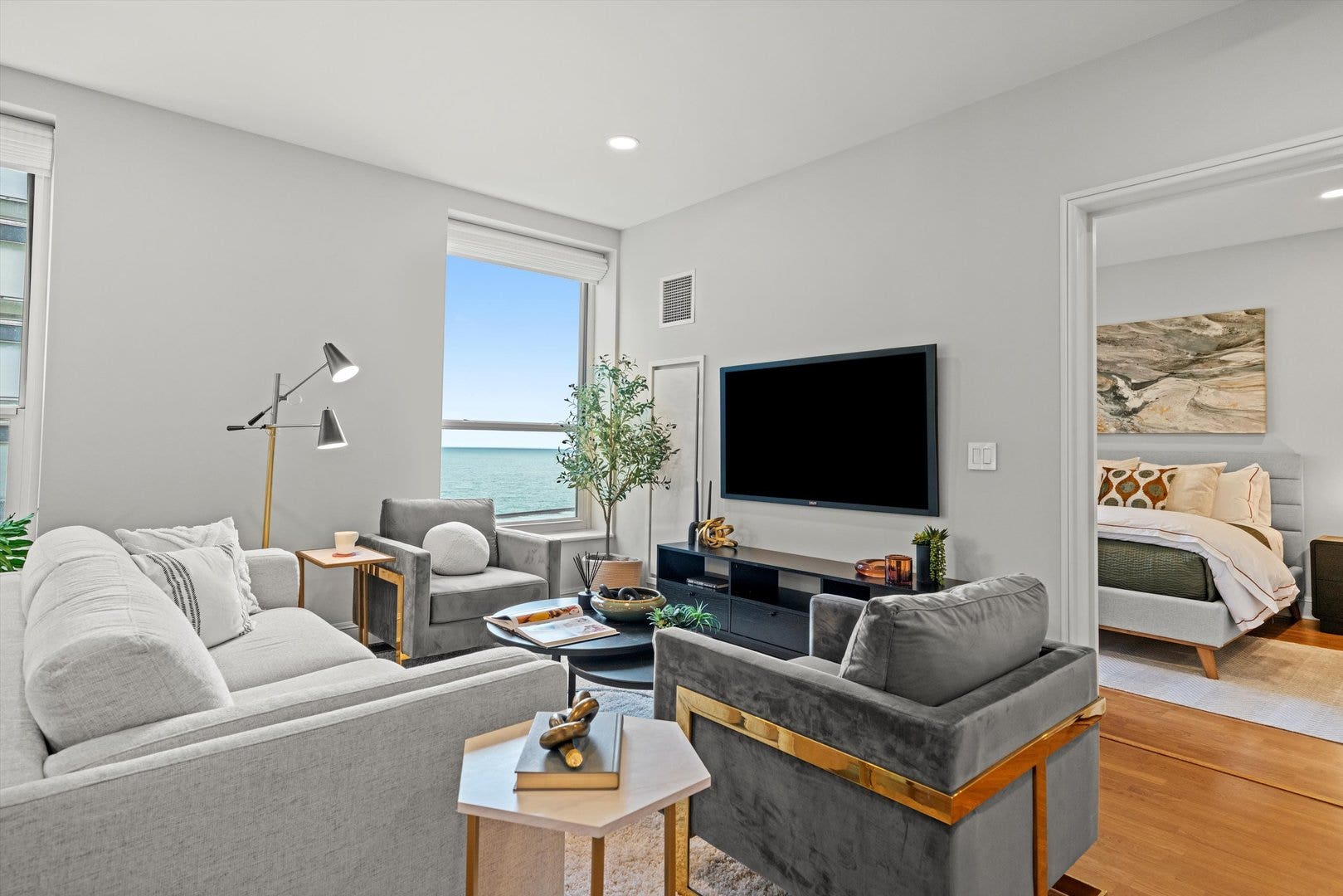 **Photo is of the model residence, representative