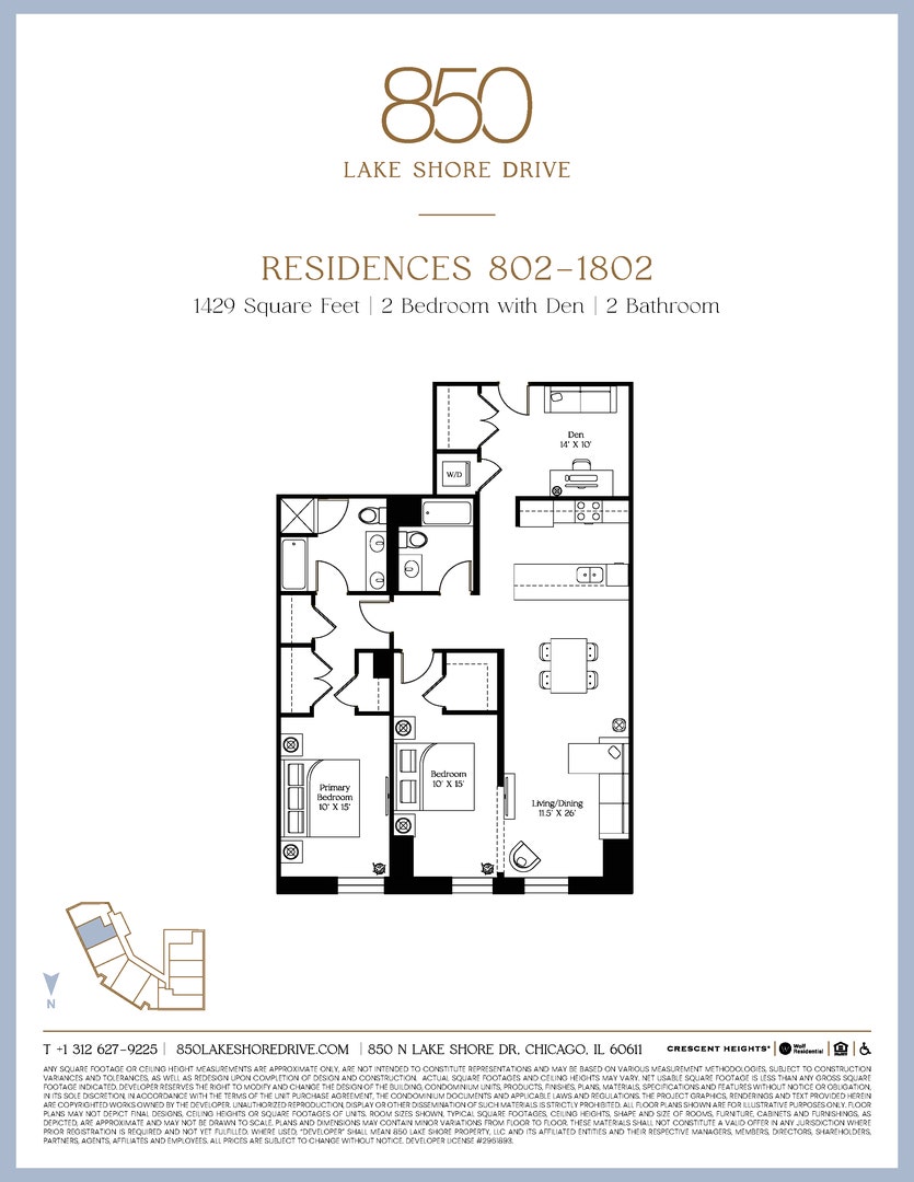 850 N Lake Shore Drive, #1602, Chicago, IL 60611 850 N Lake Shore Drive, #1602, Chicago, IL 60611