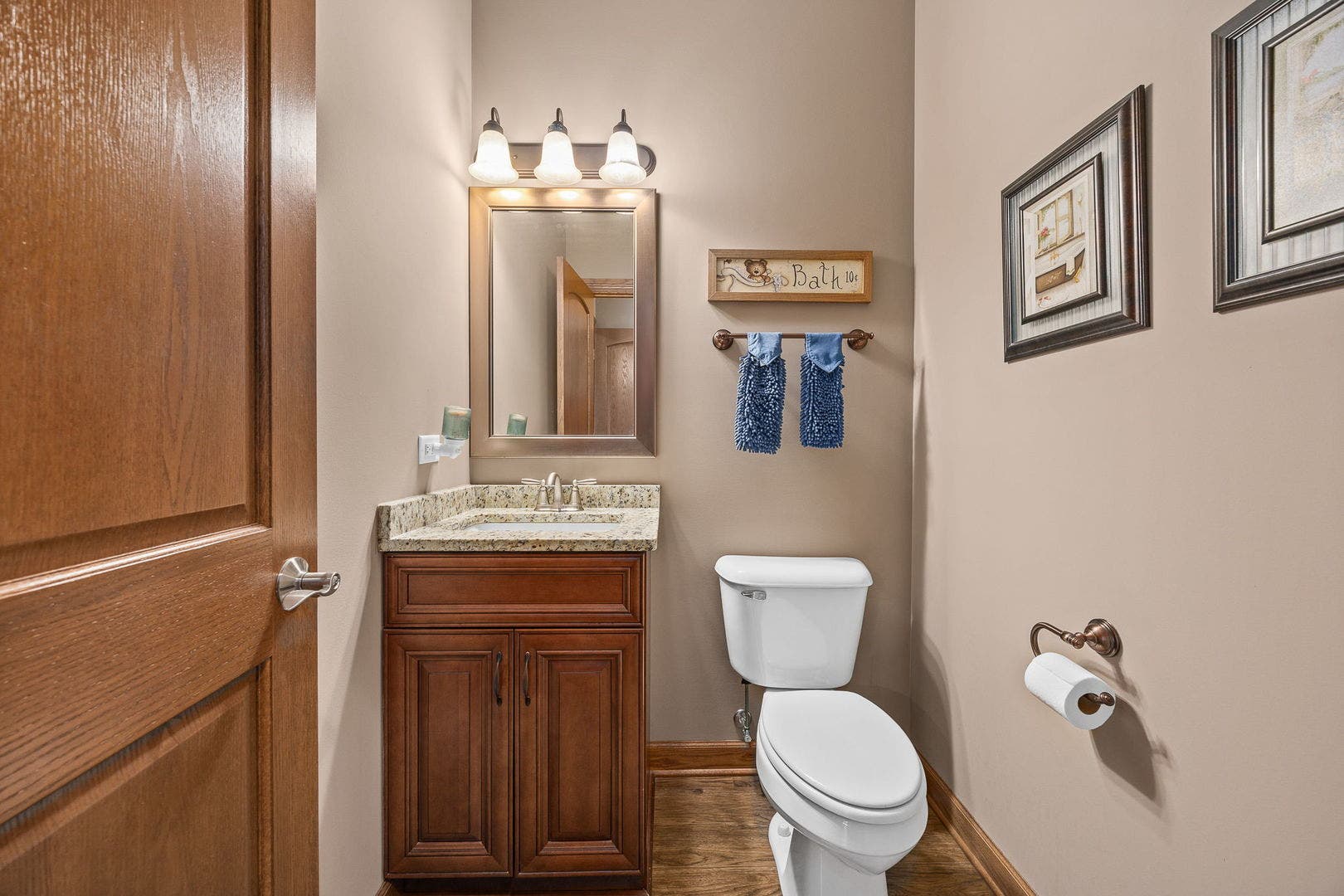 311 W Frontier Drive, Minooka, IL 60447 Main floor powder room.