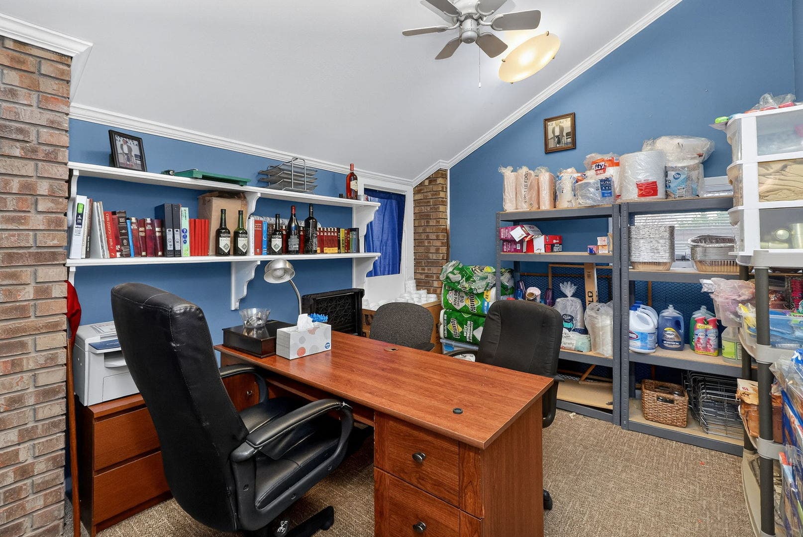 Upstairs office