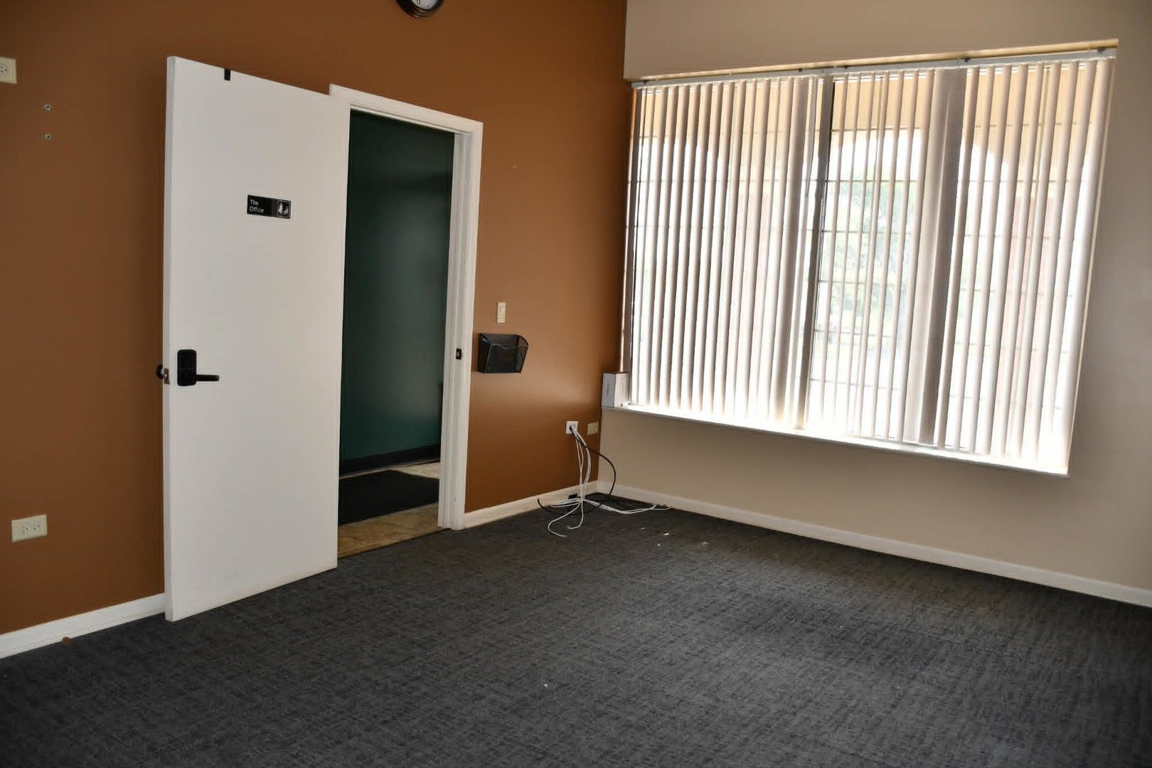 25628 S Gougar Road, Manhattan, IL 60442 Front office at 25628 door