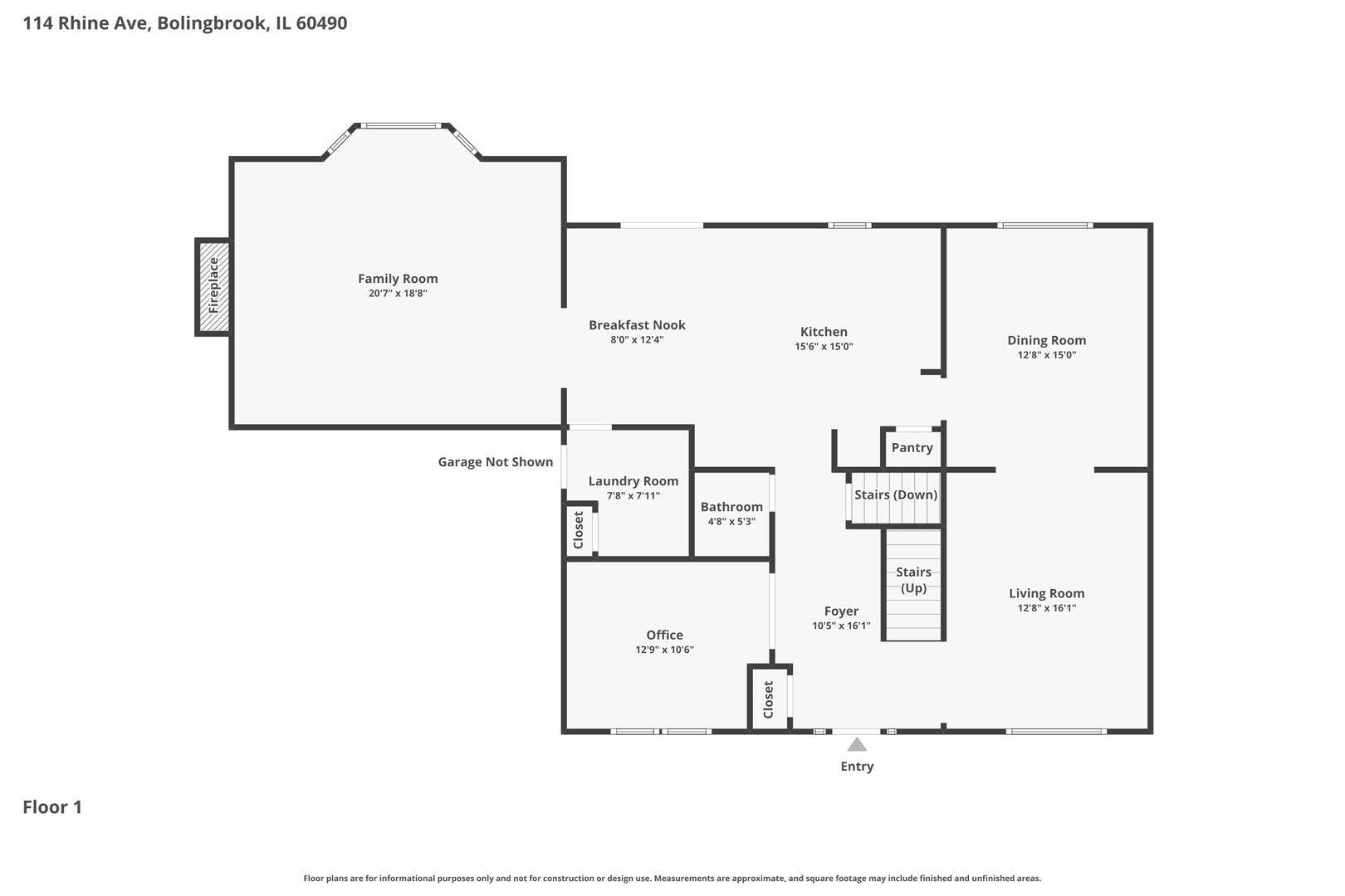 114 Rhine Avenue, Bolingbrook, IL 60490 114 Rhine Avenue, Bolingbrook, IL 60490