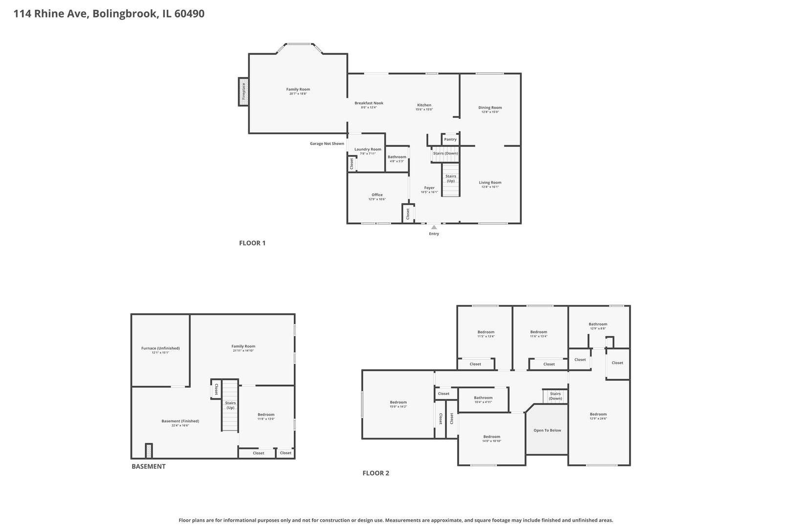114 Rhine Avenue, Bolingbrook, IL 60490 114 Rhine Avenue, Bolingbrook, IL 60490
