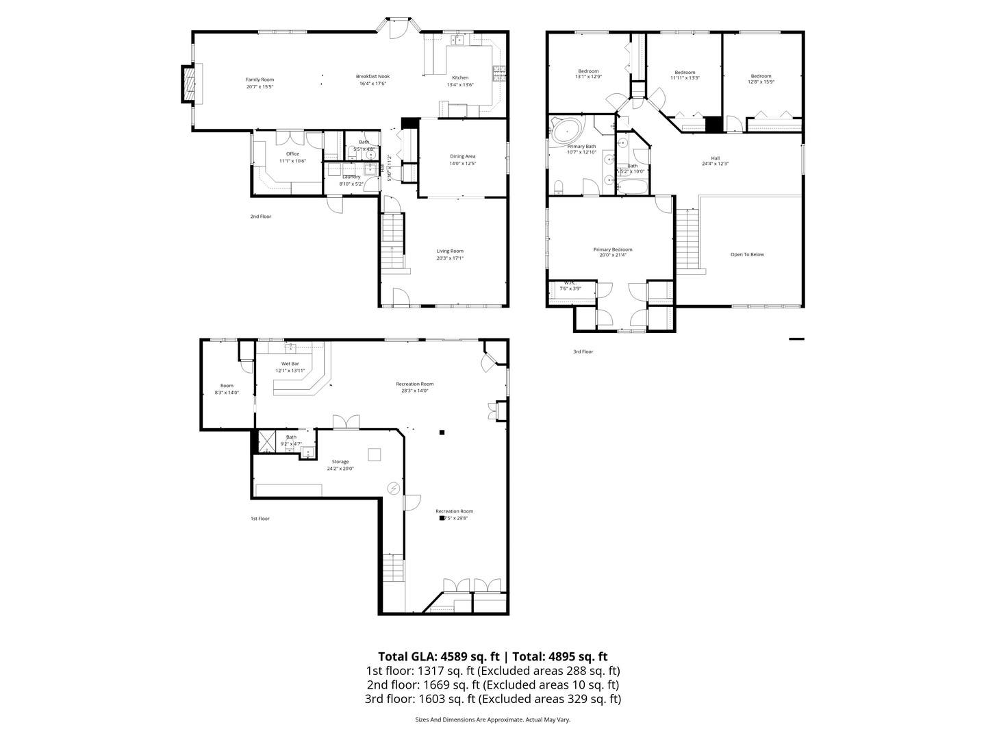 11019 Shenandoah Drive, Orland Park, IL 60467 All Levels
