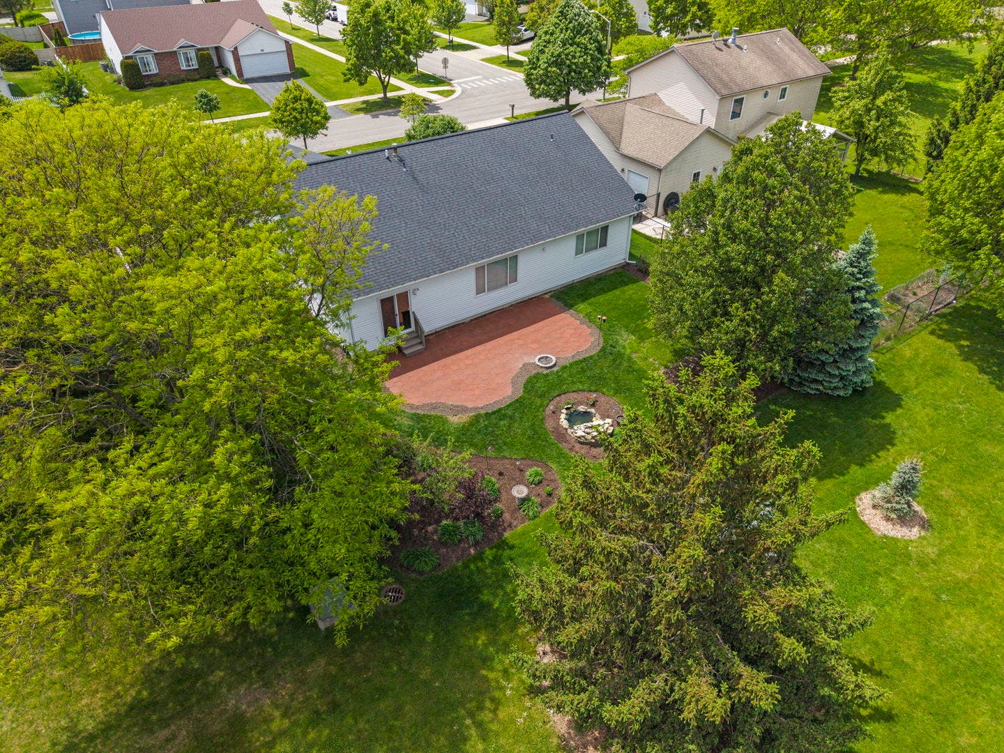 Ariel View Yard