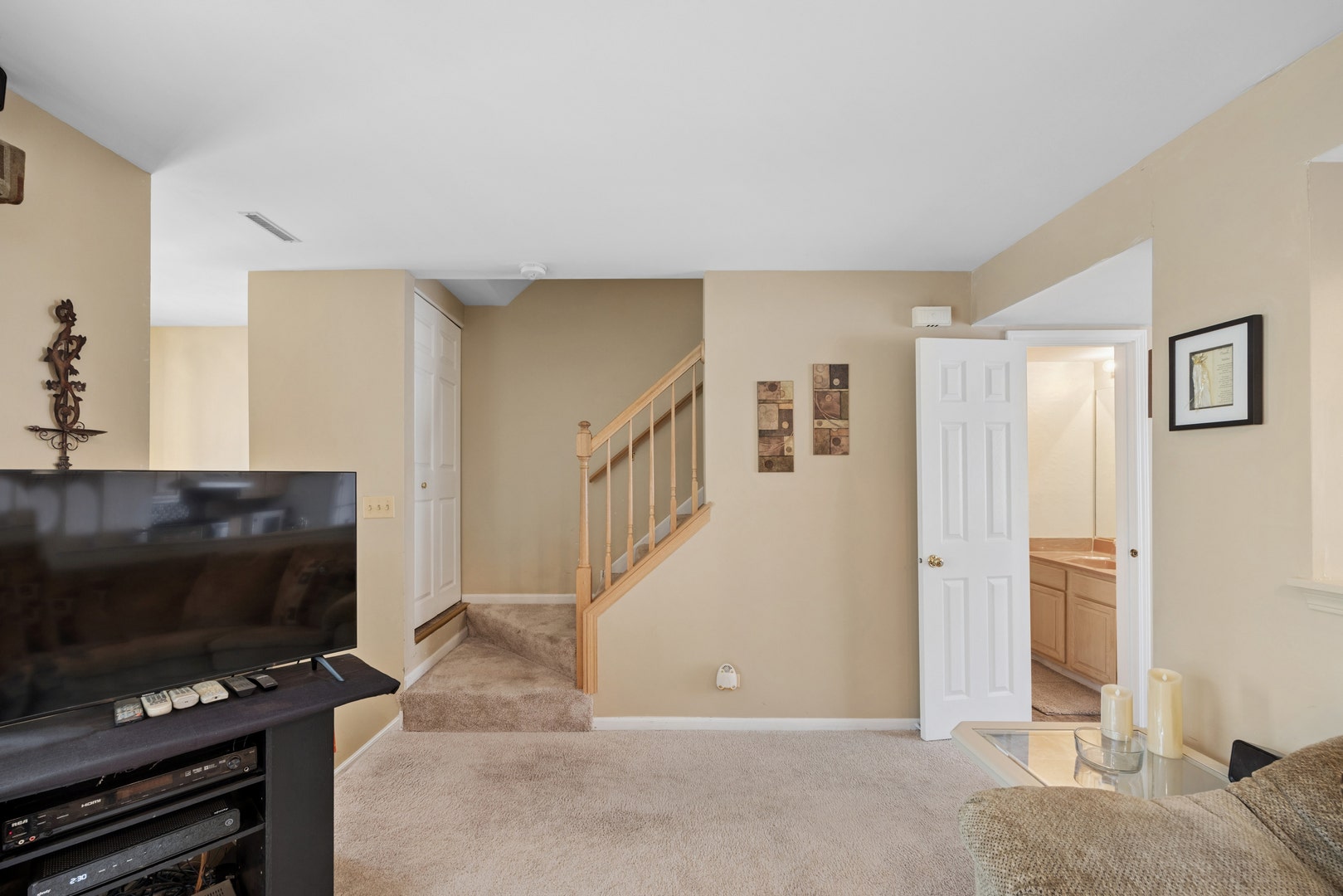 Living Room to Upper Level