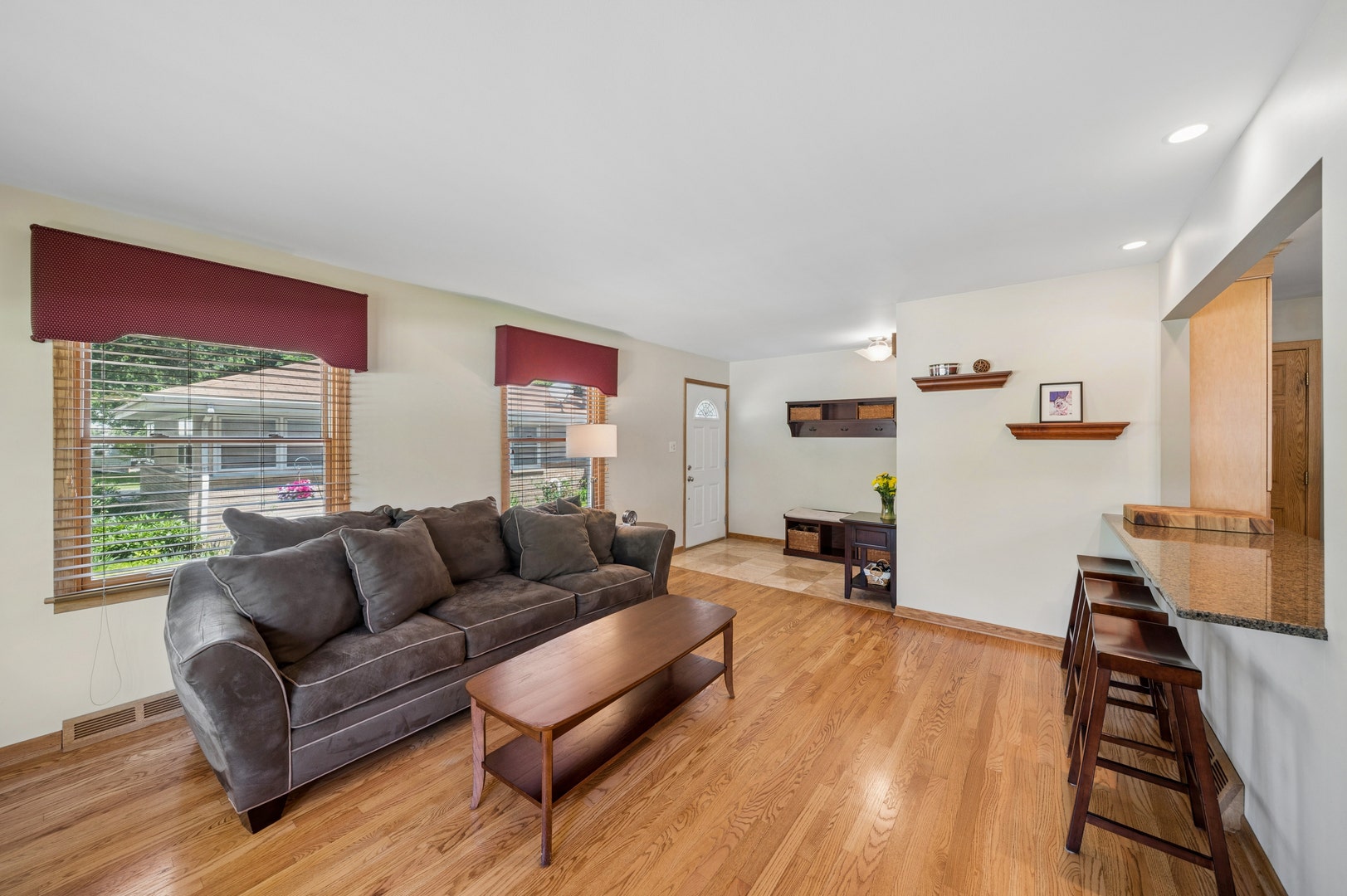 4405 Prospect Avenue, Downers Grove, IL 60515 Breakfast bar has seating for 6 at the massive isl