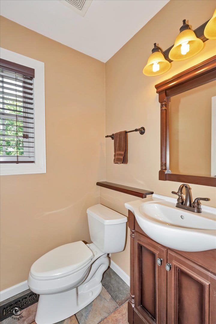 1/2 Bath on Main Floor