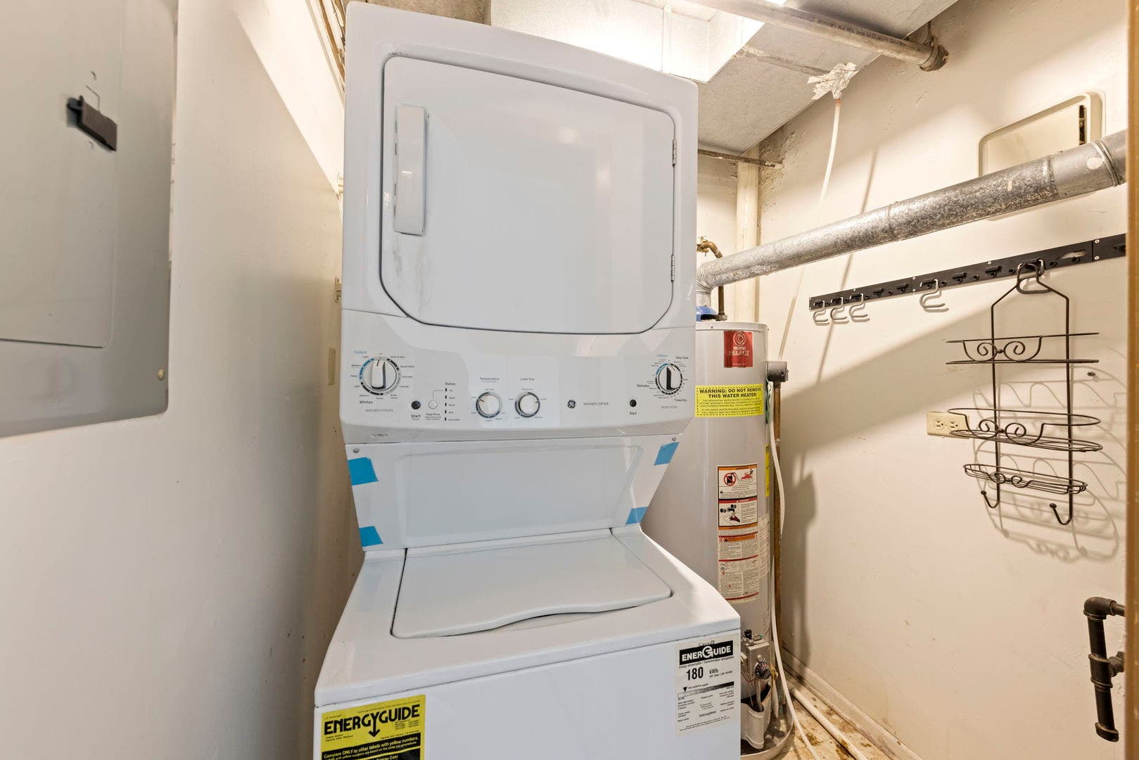 In unit washer and dryer unit!