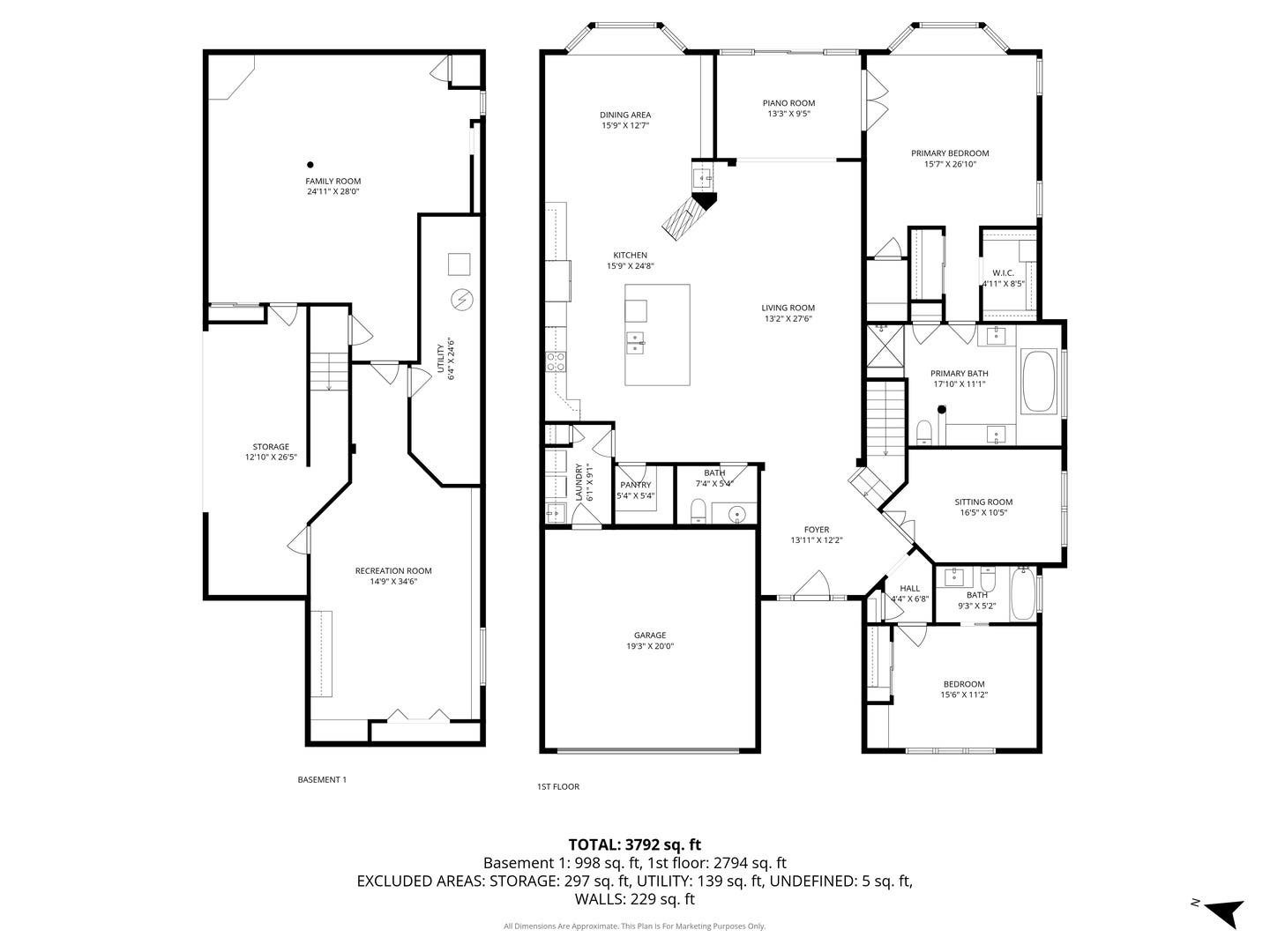 8711 Berkley Court, Orland Park, IL 60462 Floor Plan