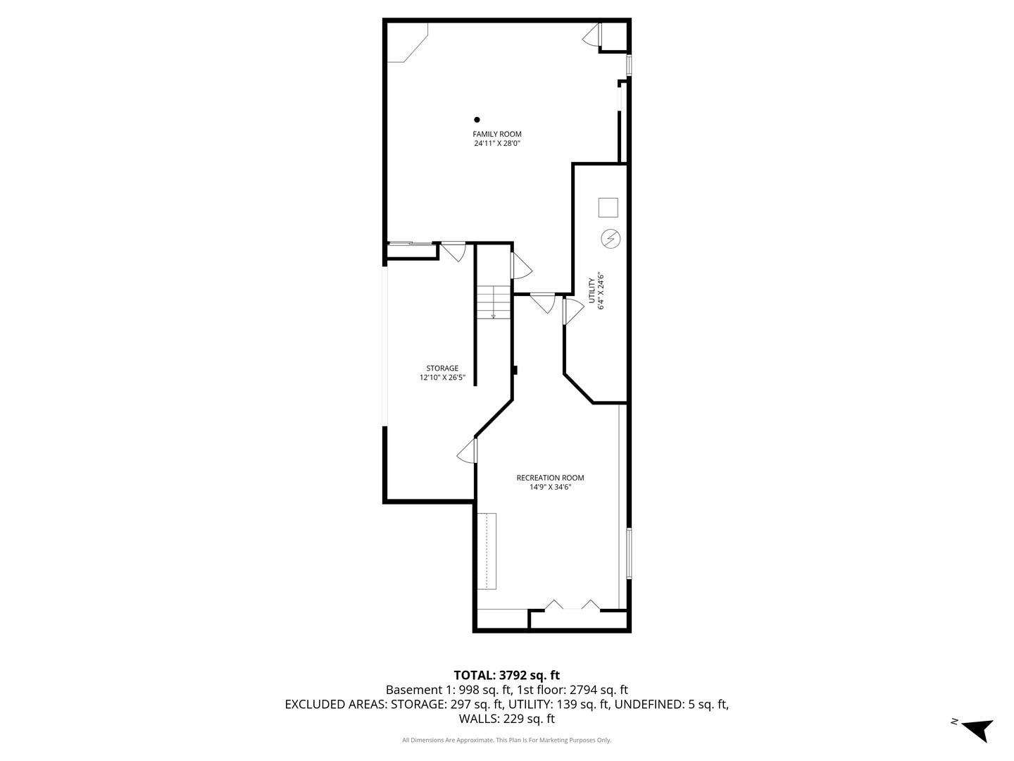8711 Berkley Court, Orland Park, IL 60462 Floor Plan