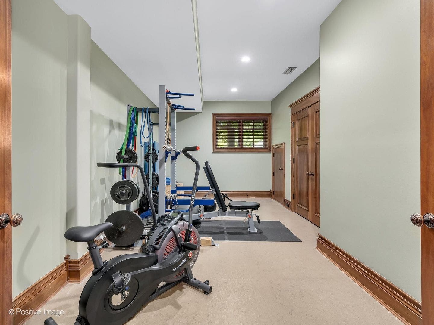 1757 Banchory Court, Downers Grove, IL 60515 Basement Bedroom with closet- can be used as fitne