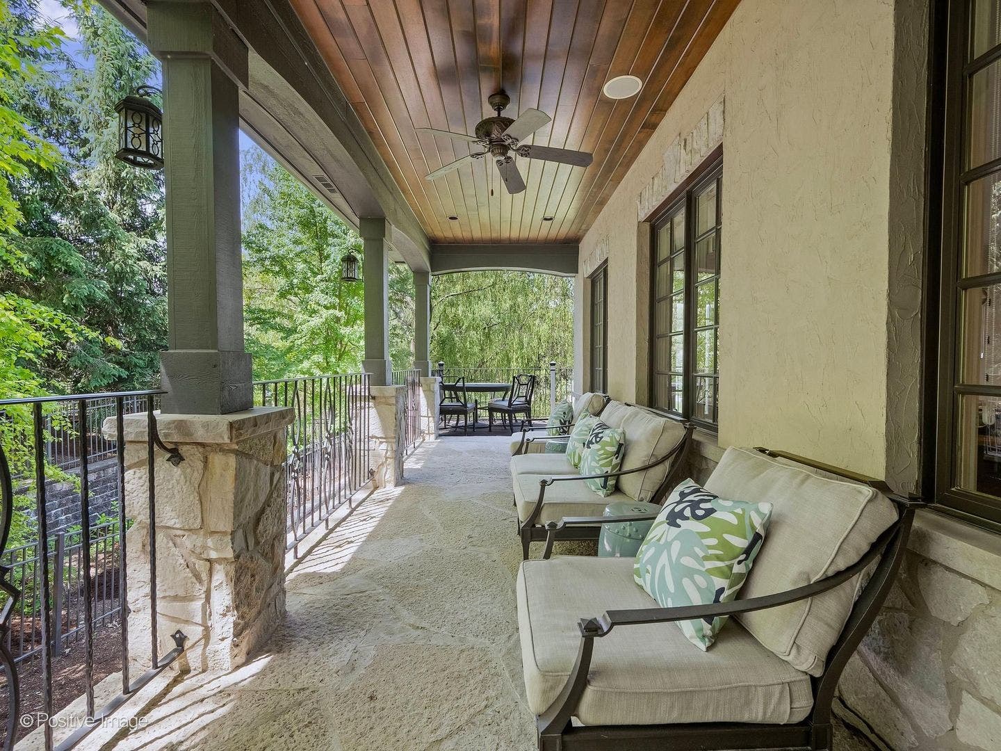 1757 Banchory Court, Downers Grove, IL 60515 Wrap-around deck leads to the patio with tranquil