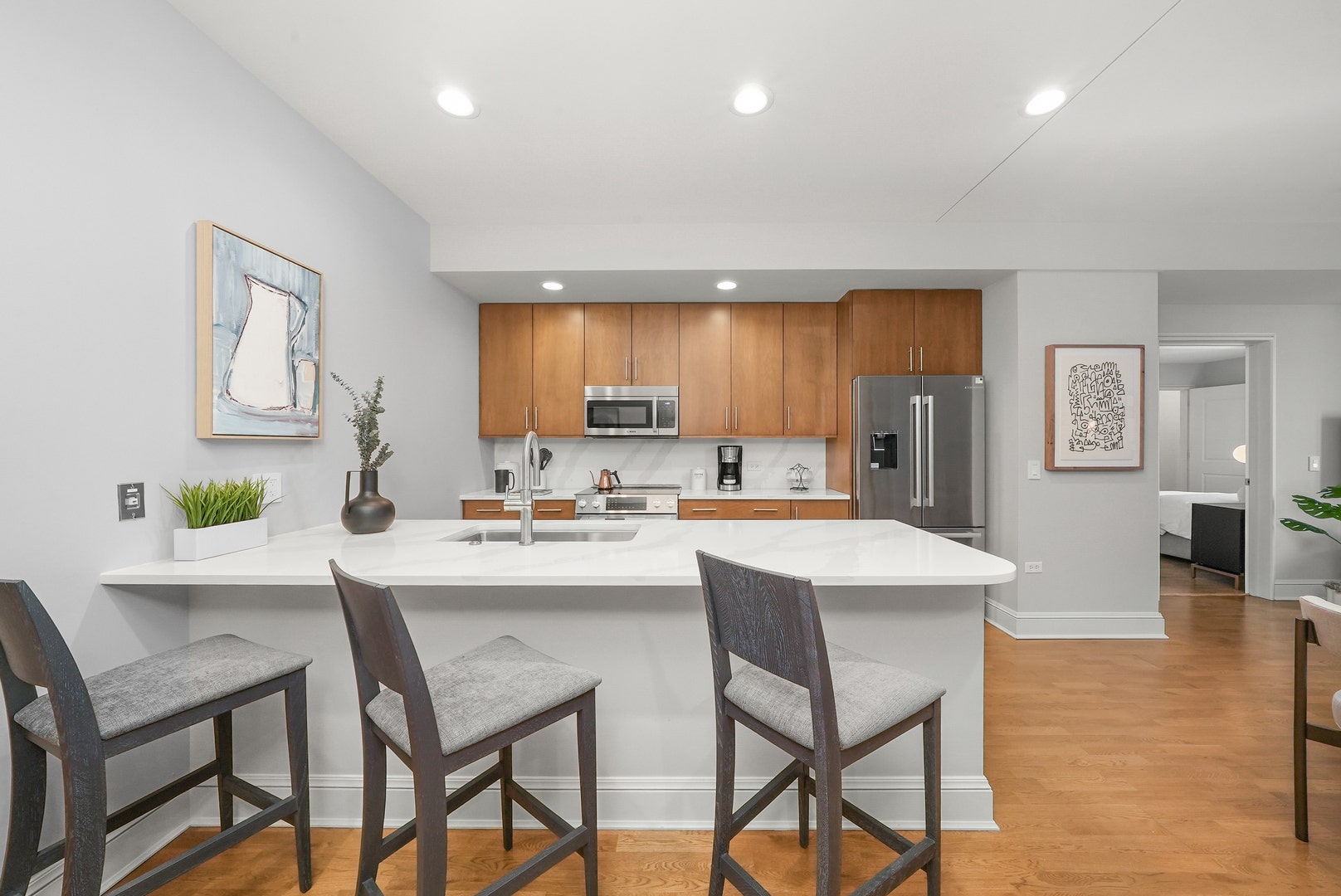 **Photo is of the model residence, representative