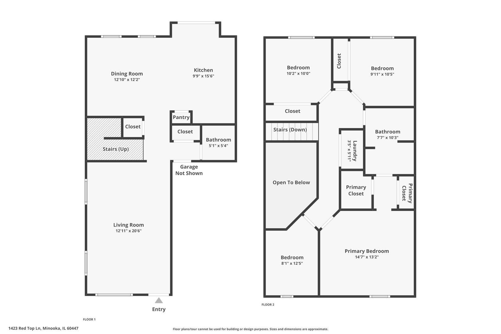 1432 Red Top Lane, Minooka, IL 60447 1432 Red Top Lane, Minooka, IL 60447