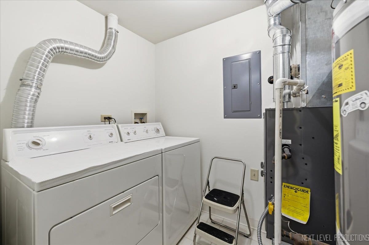 7841 W 157th Street, #104, Orland Park, IL 60462 In-unit full-size laundry, HVAC 2021, additional s
