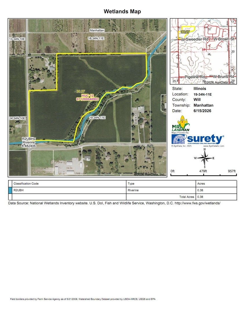 Vacant W Sweedler Road, Manhattan, IL 60442