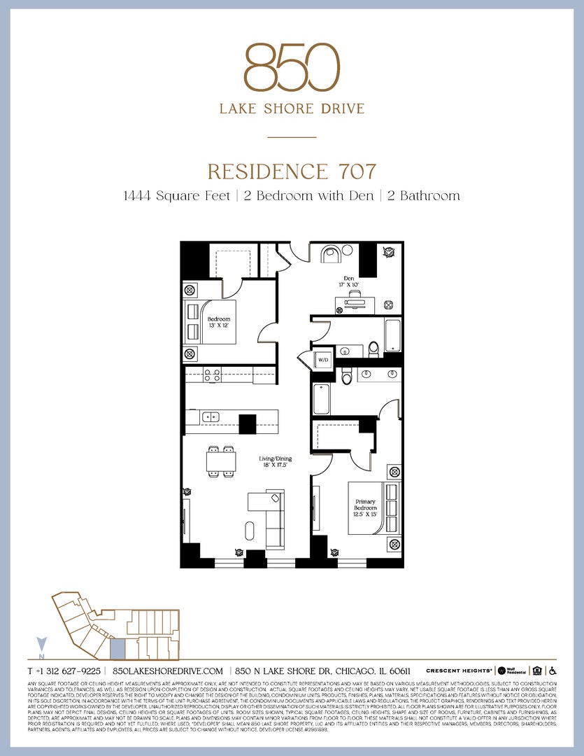 850 N Lake Shore Drive, #707, Chicago, IL 60611 850 N Lake Shore Drive, #707, Chicago, IL 60611