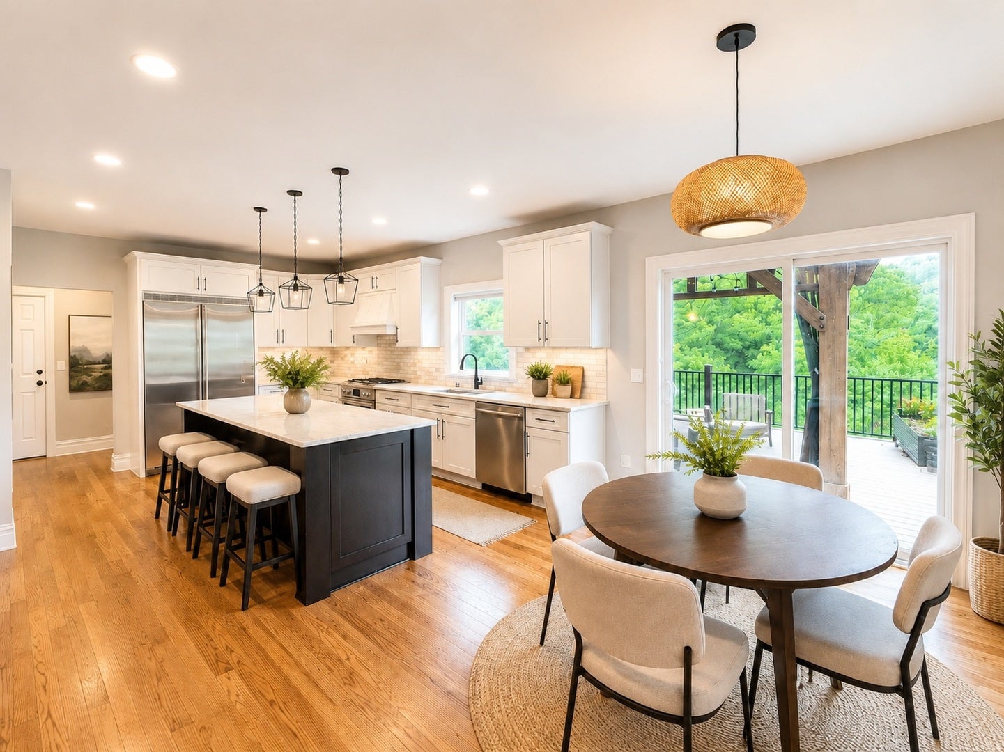13070 Waterford Drive, Lemont, IL 60439 Stunning chefs kitchen showcasing white cabinetry