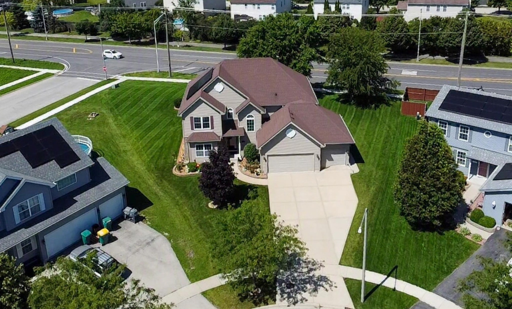 7108 Carbuck Court, Joliet, IL 60431 Aerial view