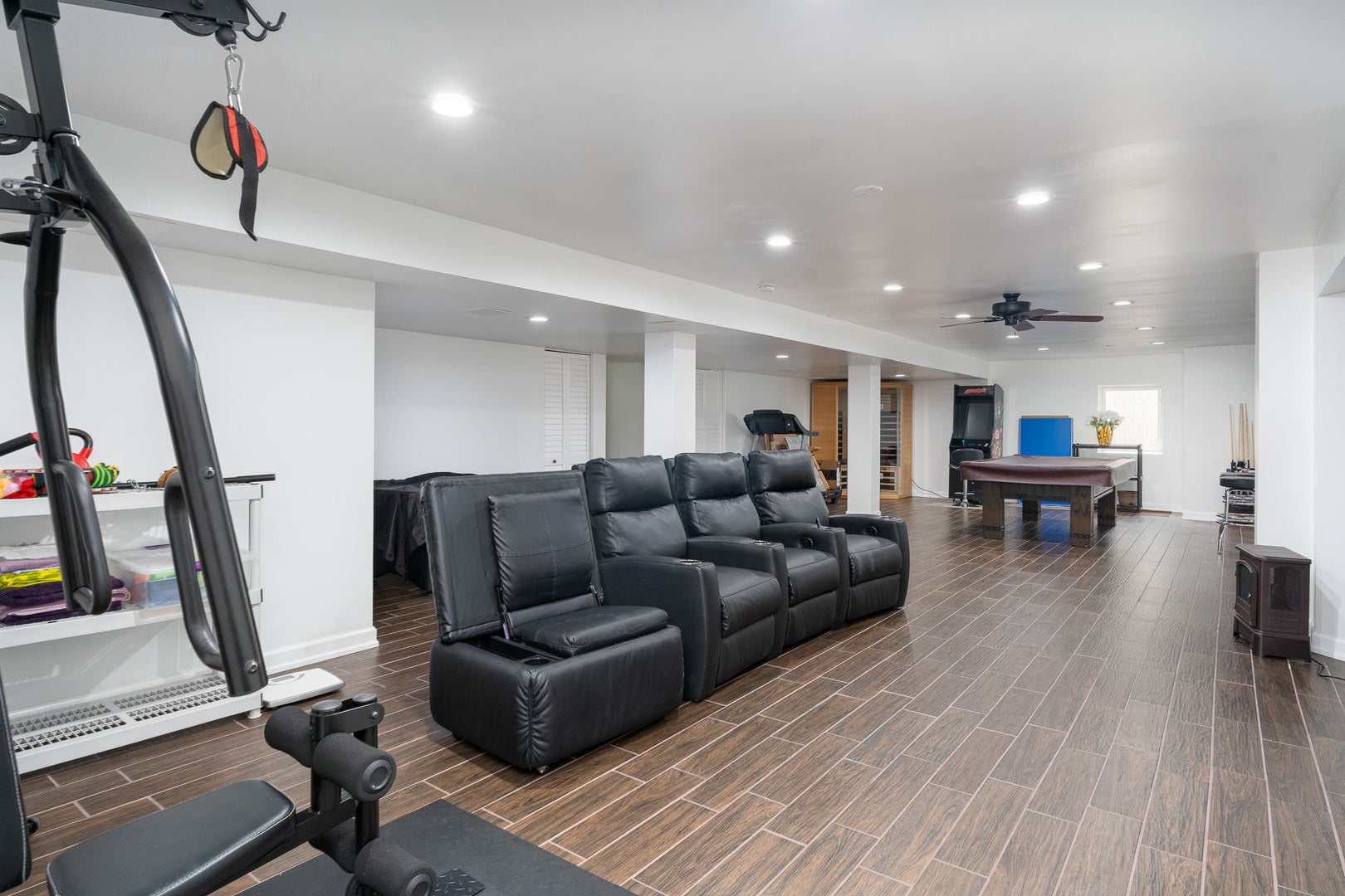 7108 Carbuck Court, Joliet, IL 60431 Basement location with porcelain flooring