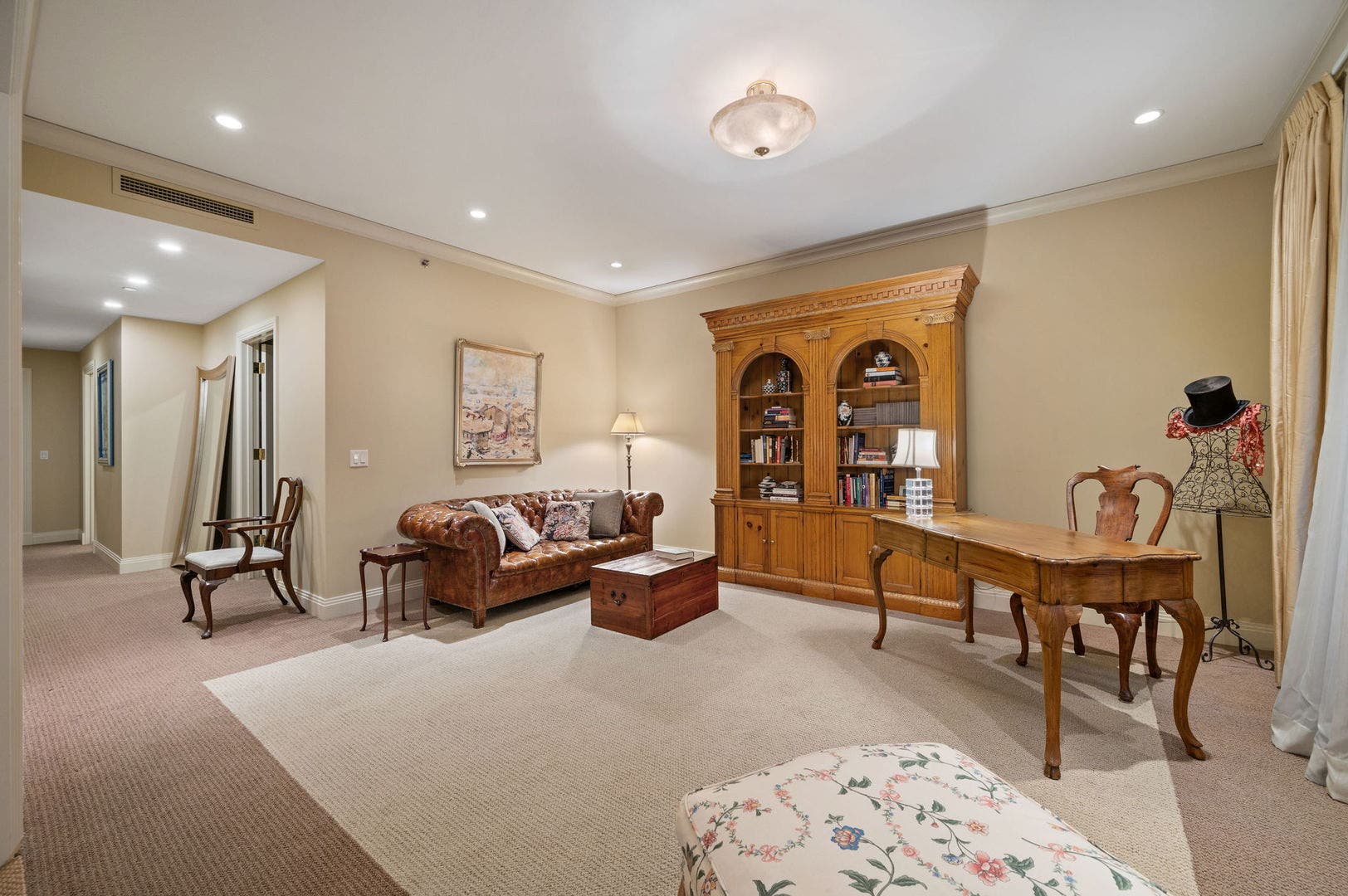 840 N LAKE SHORE Drive, #603, Chicago, IL 60611 Third Bedroom Open to Primary Bedroom