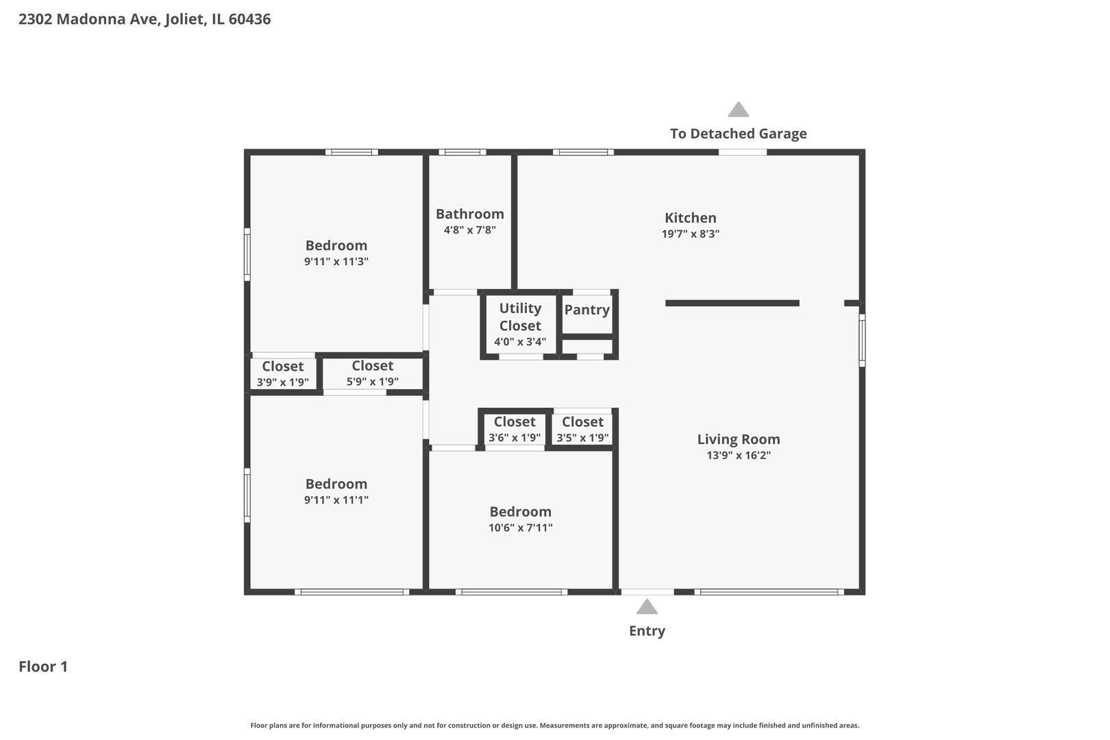 2302 Madonna Avenue, Joliet, IL 60436 2302 Madonna Avenue, Joliet, IL 60436