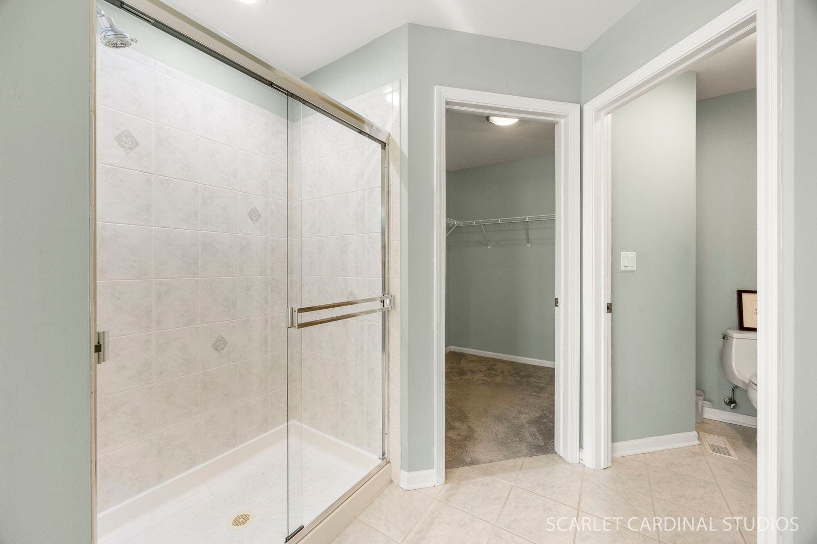 2494 Adamsway Drive, Aurora, IL 60502 Primary shower, walk in closet and water closet