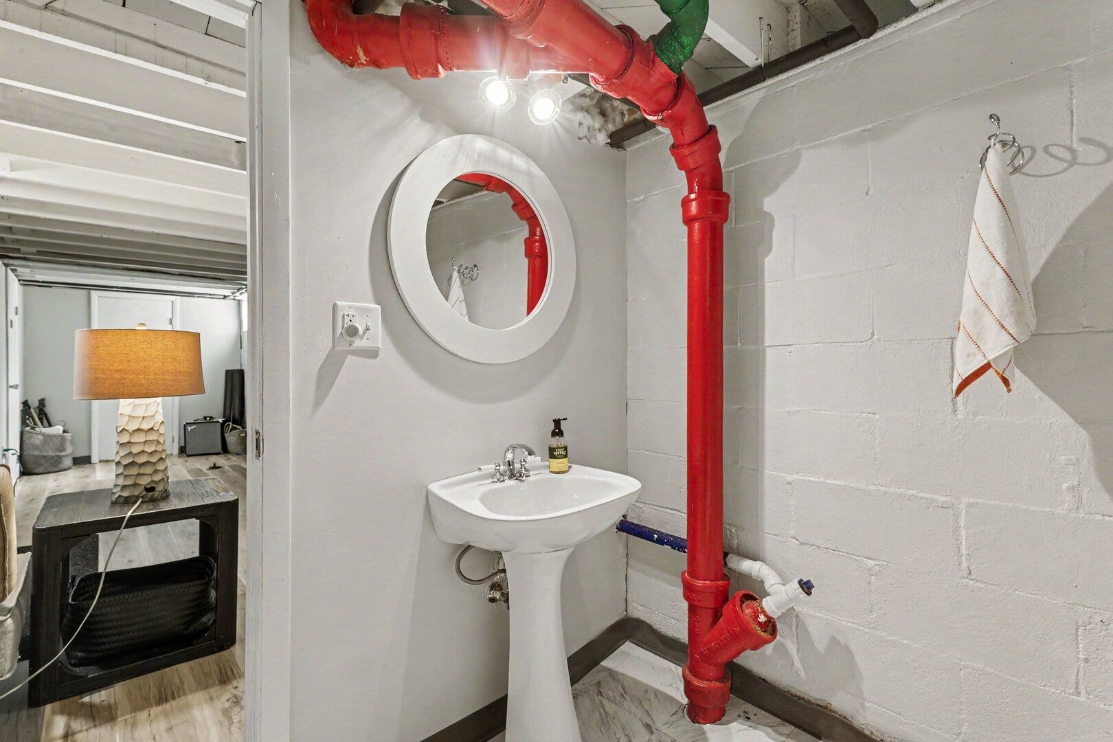 1009 John Street, Joliet, IL 60435 1/2 bath in basement