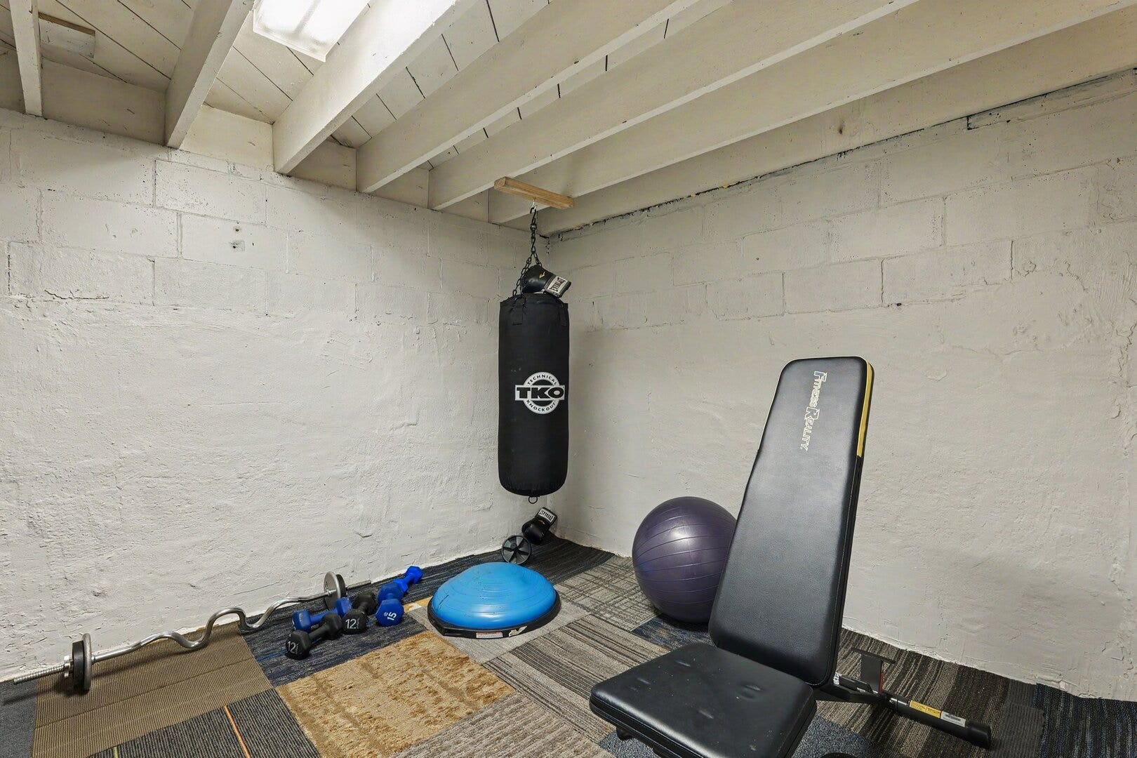 1009 John Street, Joliet, IL 60435 exercise room in basement