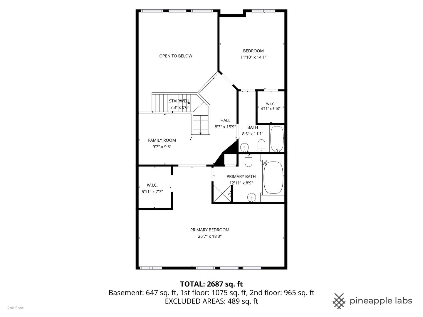 363 Aaron Lane, Bolingbrook, IL 60440 Second Floor