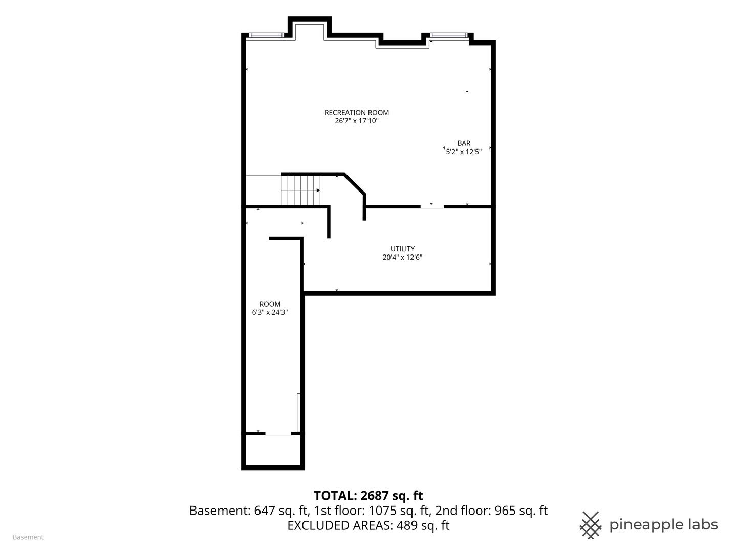 363 Aaron Lane, Bolingbrook, IL 60440 Basement