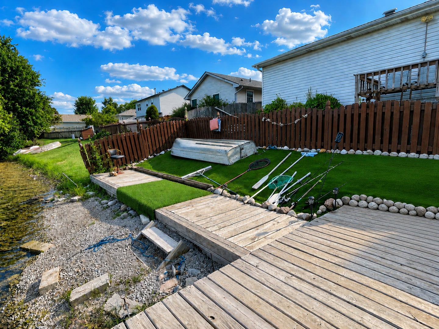 1414 Howland Drive, Joliet, IL 60431 Boat & Pond Accessory Area - Dock