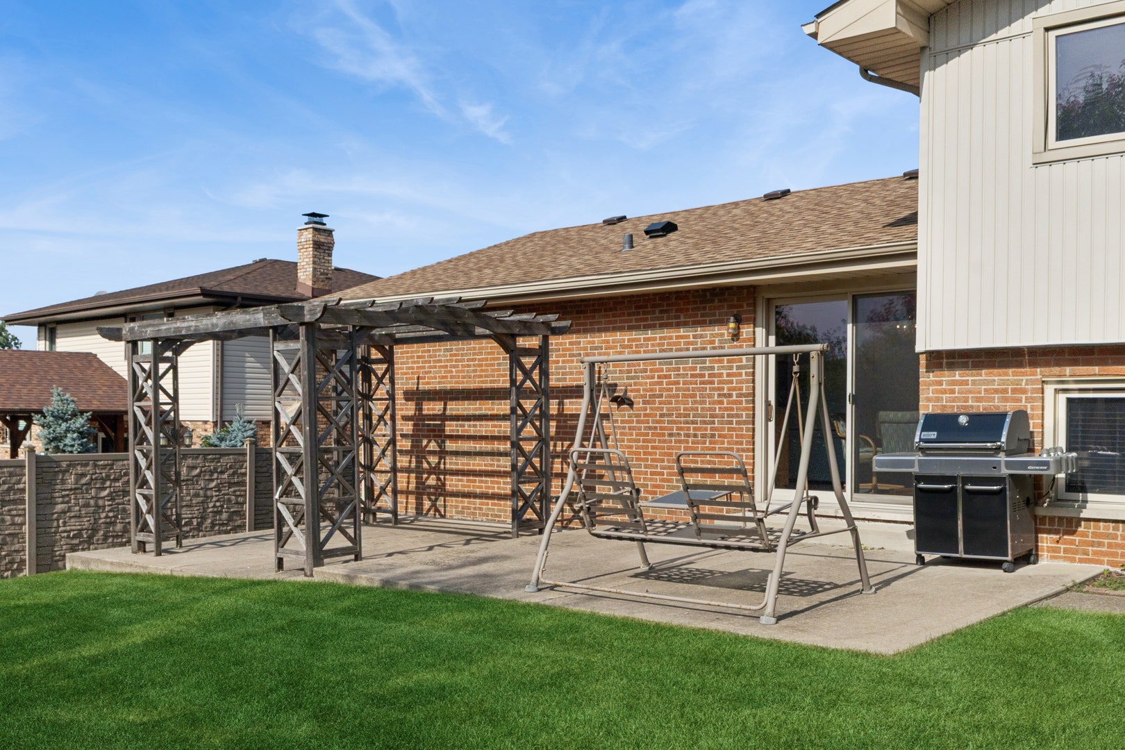 Patio and Pergula