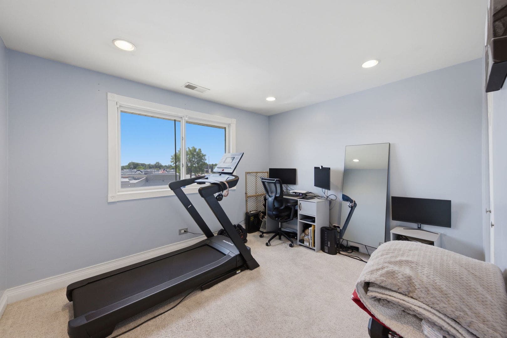 Currently used as an office/workout room.