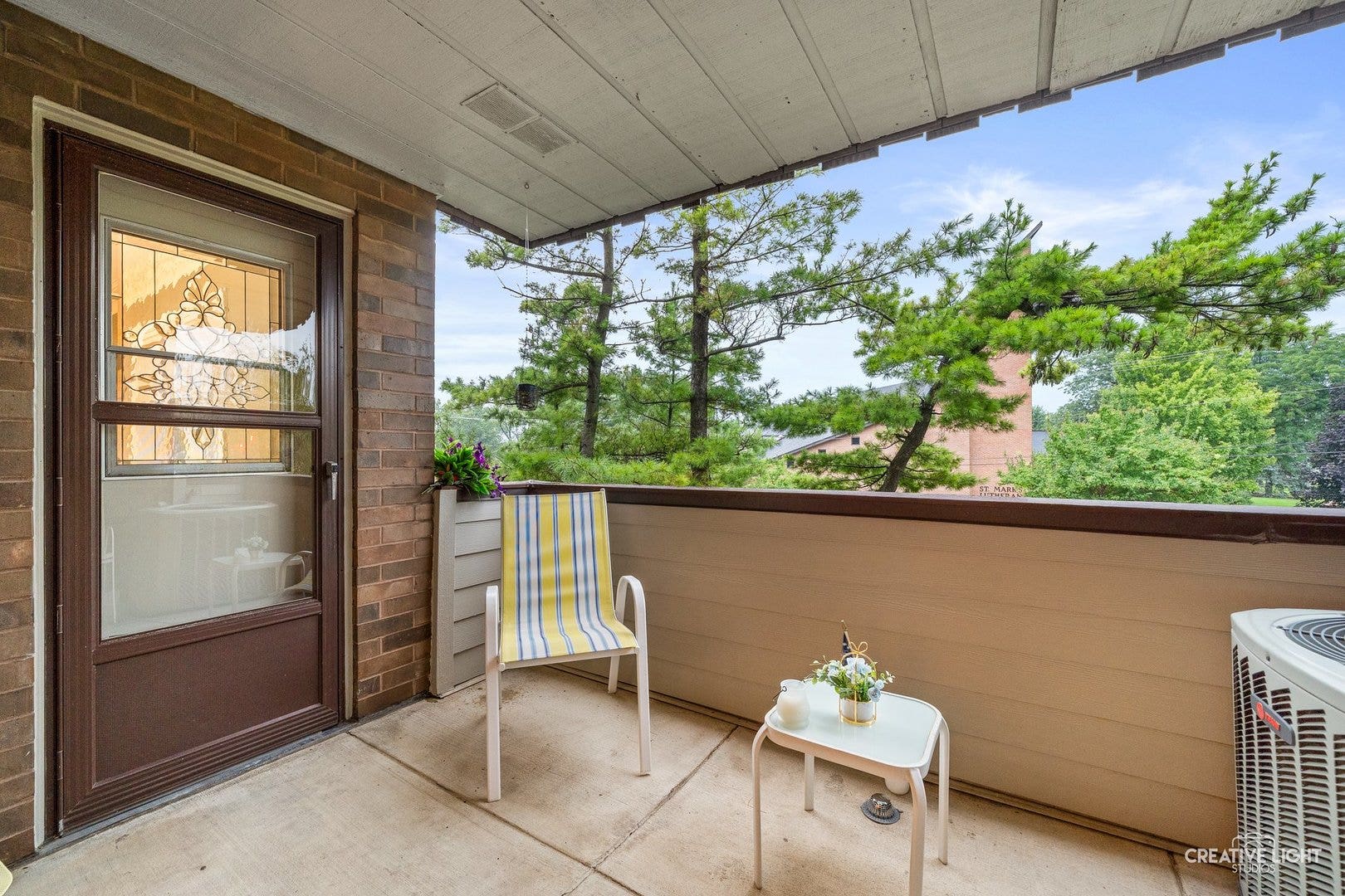 1st Balcony off Kitchen & Living Room