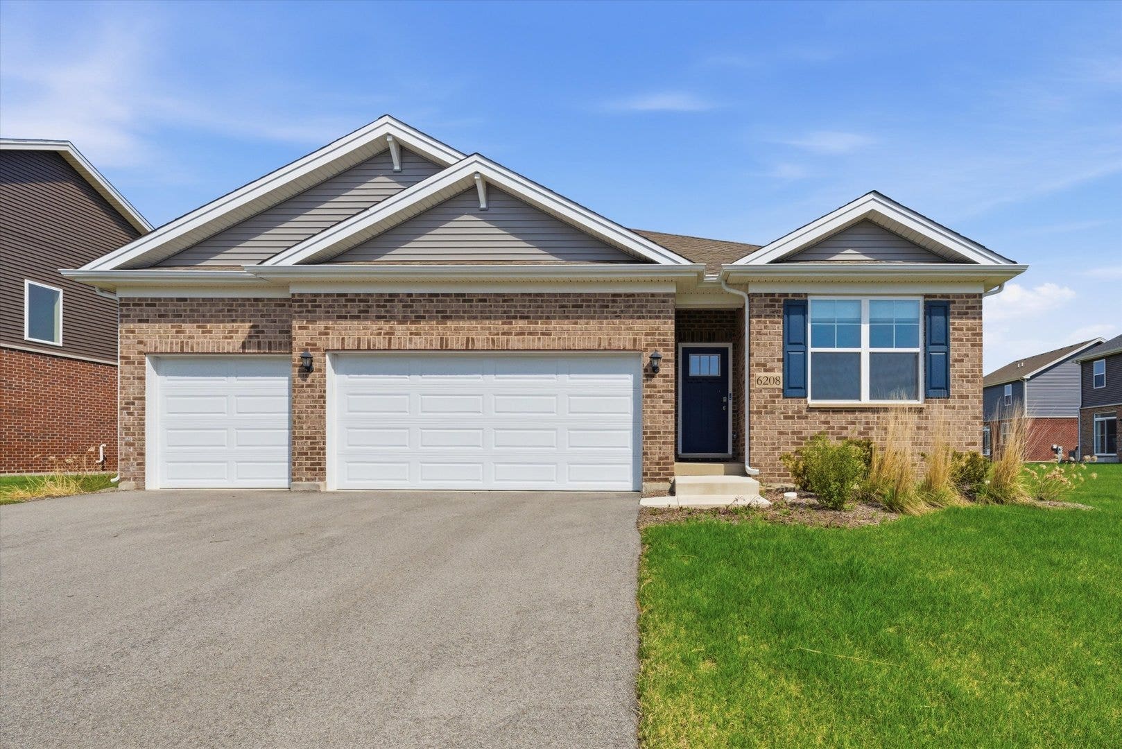 6208 Longford Lane, Tinley Park, IL 60477 New Construction Custom Built 4 Bedroom Ranch With