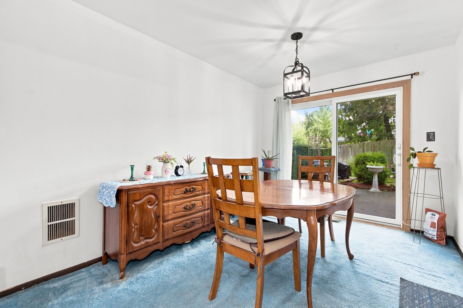 Separate Dining Room Overlooking Back Patio!