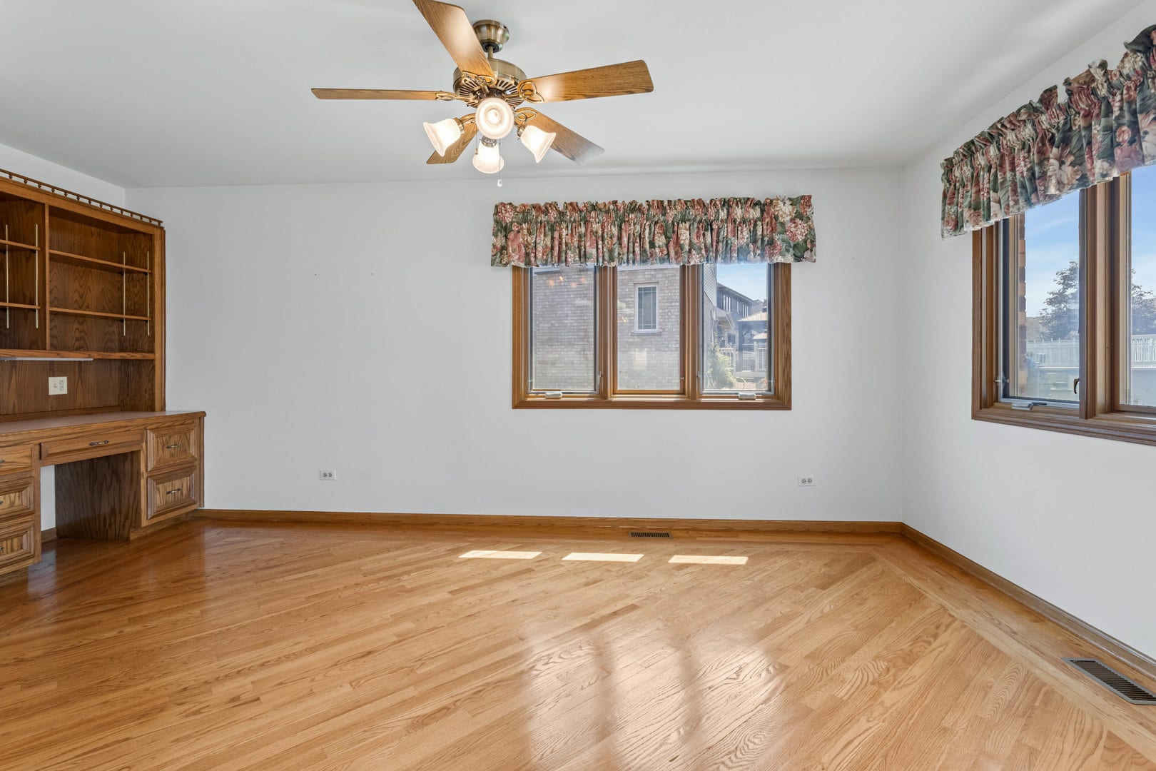 Enjoy the beautiful built ins making this room the