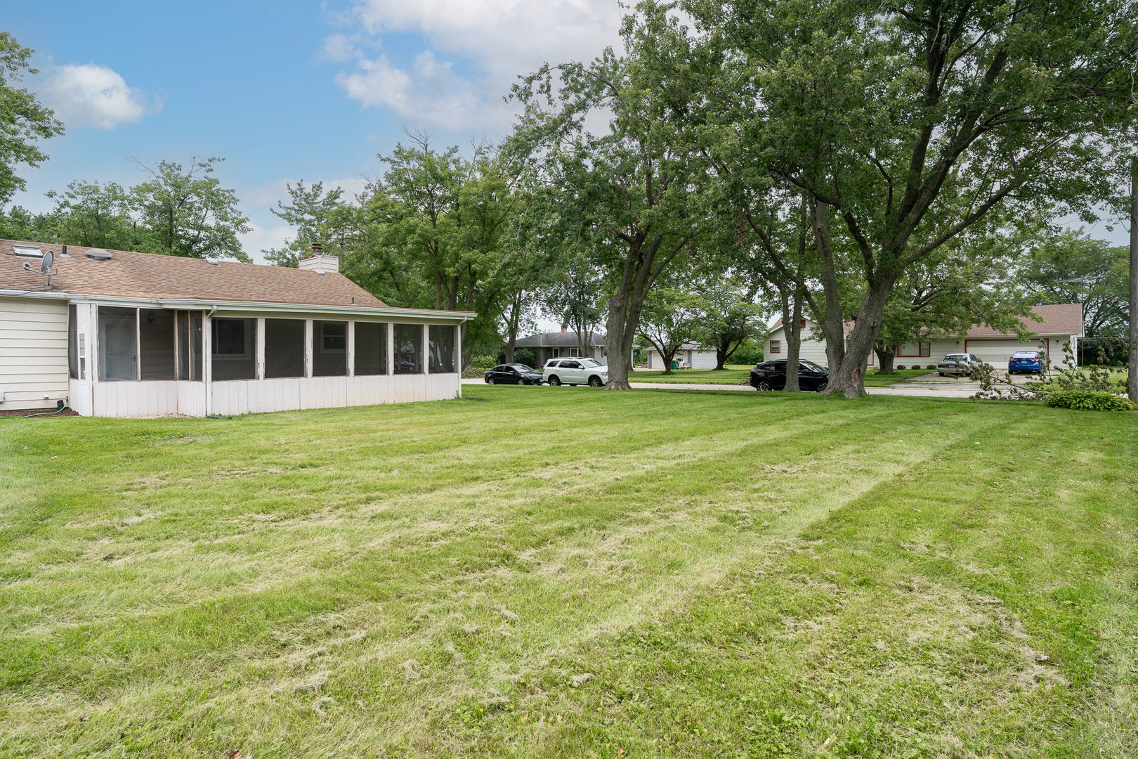 1098 Karner Drive, Joliet, IL 60433 View from outside the garage