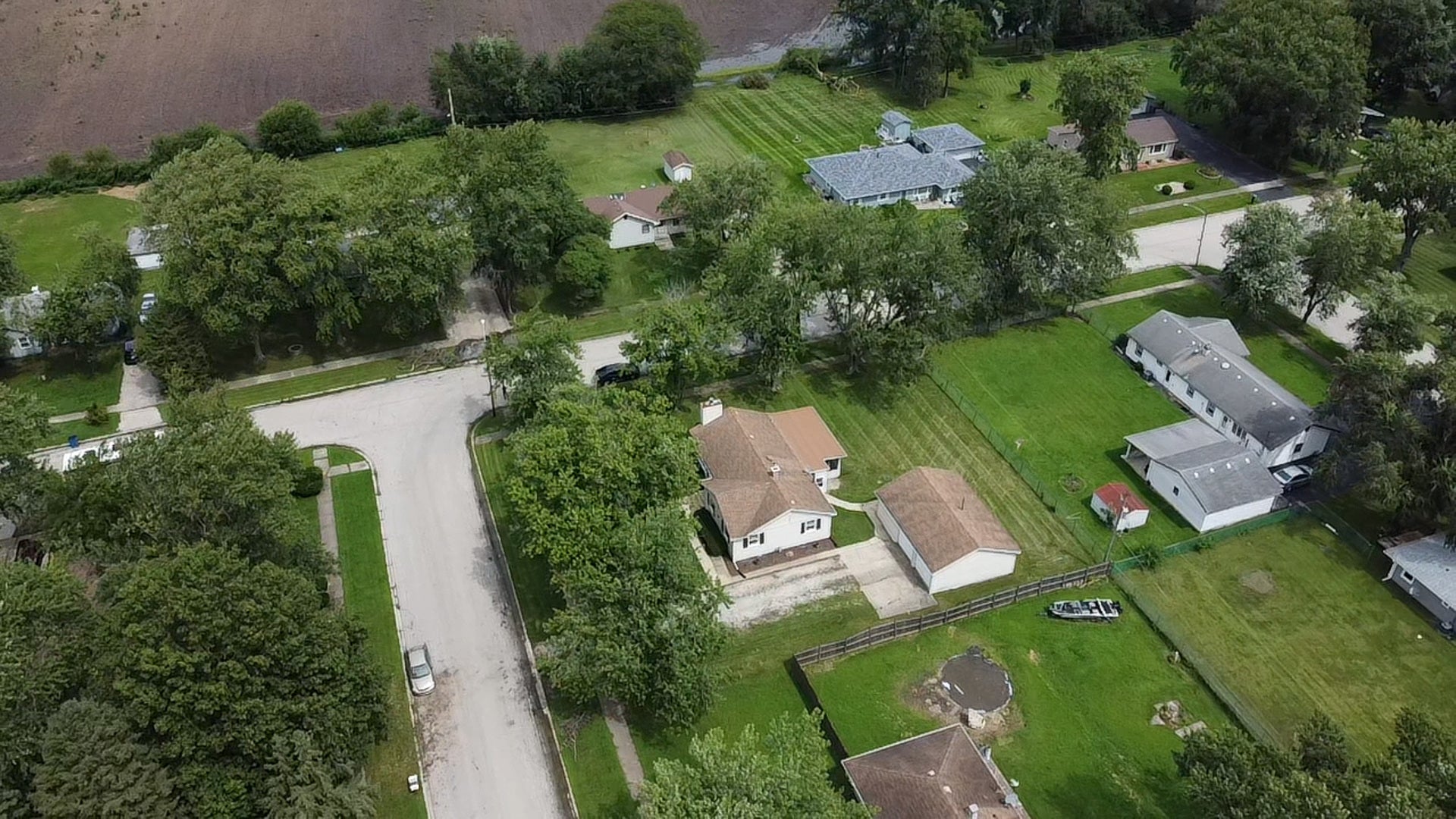 1098 Karner Drive, Joliet, IL 60433 Aerial view - high overhead