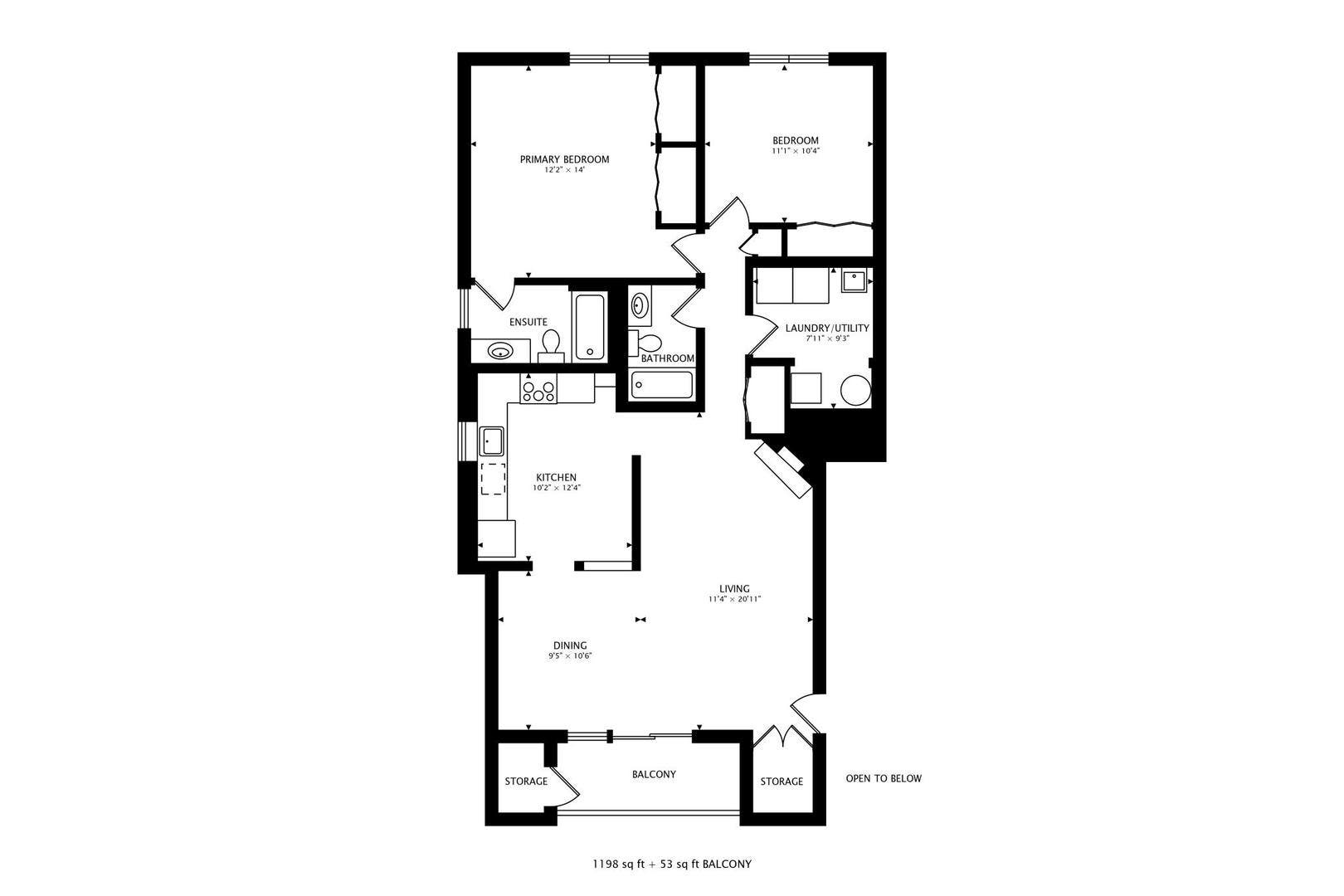 4401 Pershing Avenue, #2N, Downers Grove, IL 60515