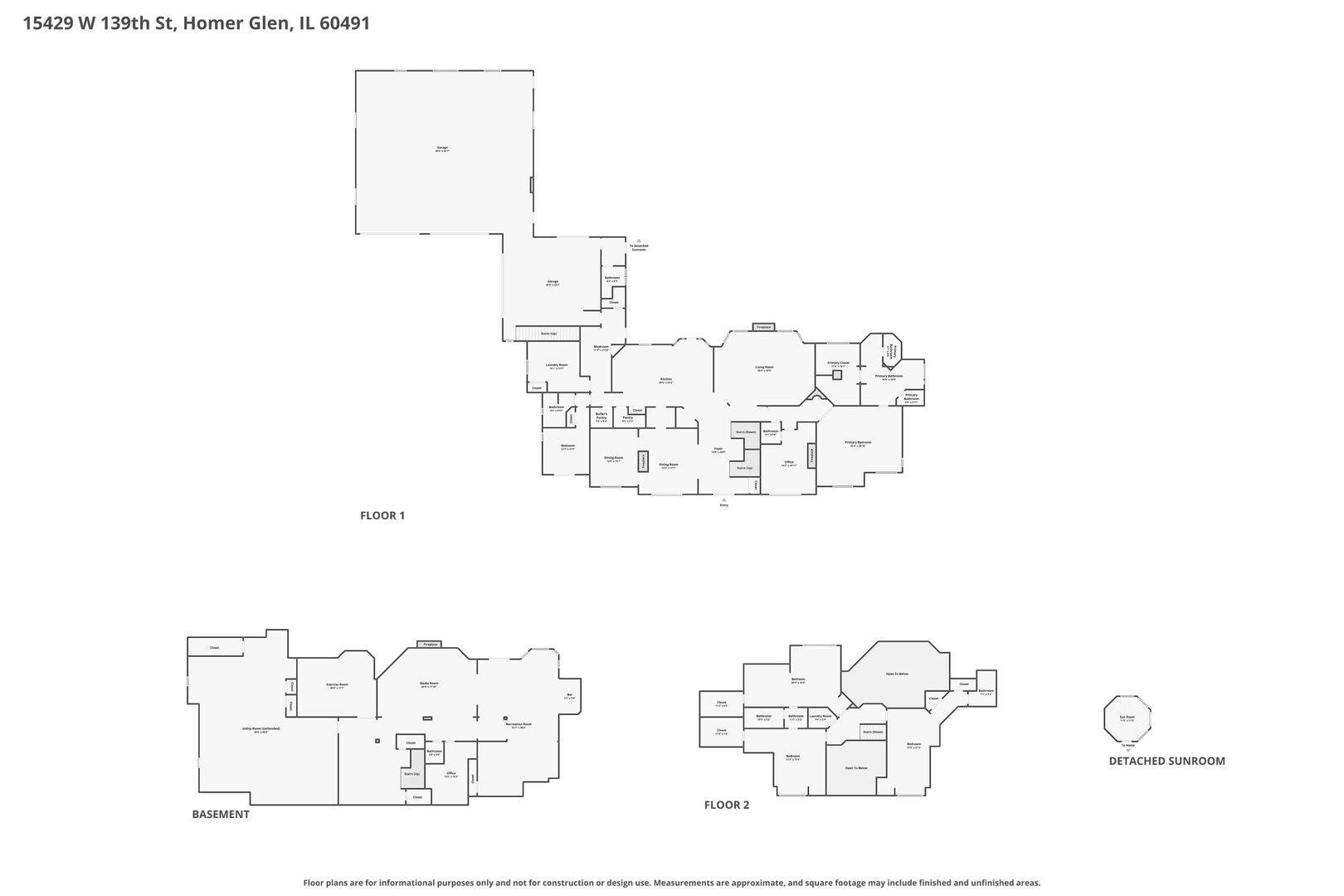 15429 W 139th Street, Homer Glen, IL 60491 15429 W 139th Street, Homer Glen, IL 60491