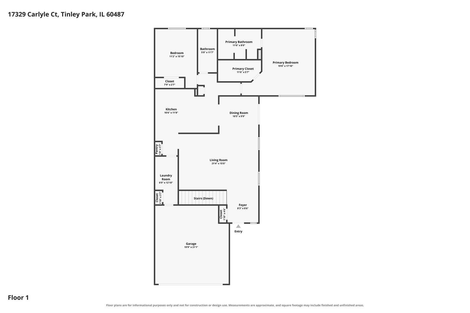 17329 S Carlyle Court, Tinley Park, IL 60487